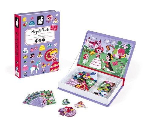 Janod Magnetyczna Układanka Księżniczki Princess