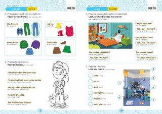 Język Angielski Karty Pracy w Szkole Domu Klasa 2 Greg