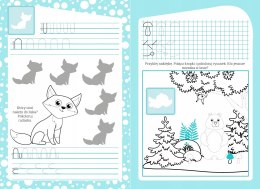 Kaligrafia i ja. Szlaczki 24 Naklejki Pisanie