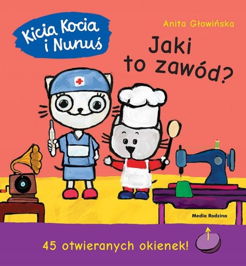 Kicia Kocia i Nunuś Jaki to Zawód Otwieram Okienka