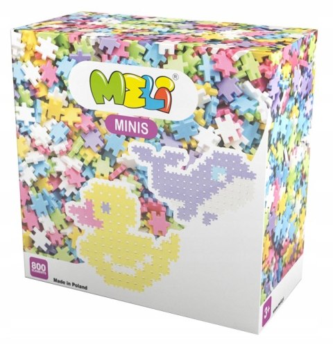 Klocki Meli Minis 800 el. Dziewczynka Mozaiki