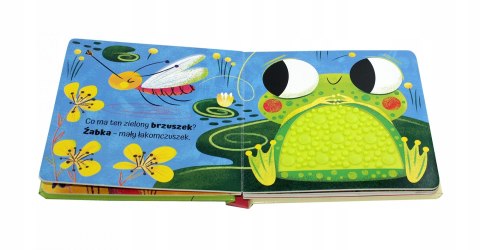 Książeczka Sensoryczna Łąka Dotykam Poznaję