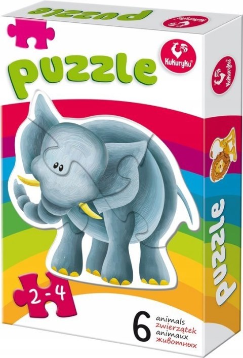 Kukuryku Moje Pierwsze Puzzle Zwierzątka II