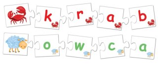 Literka po Literce Adamigo Układanka Edukacyjna