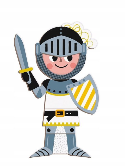 Magnetyczna Układanka Chłopiec Janod Magnetibook