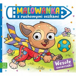 Malowanka z ruchomymi oczkami Wesołe zwierzaki