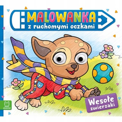 Malowanka z ruchomymi oczkami Wesołe zwierzaki