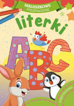 Maluszkowe malowanie Literki Litery Malowanka