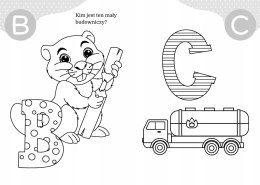 Maluszkowe malowanie Literki Litery Malowanka