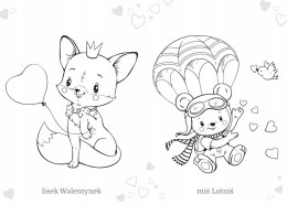 Maluszkowe malowanie Milusiaki Malowanka