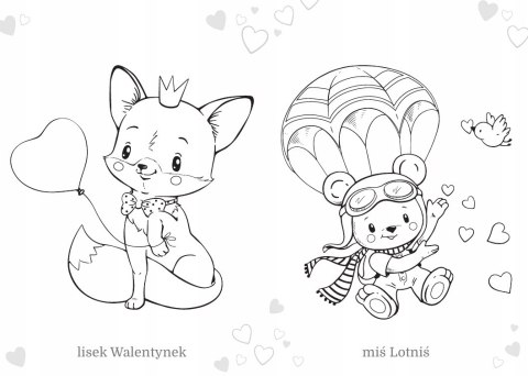 Maluszkowe malowanie Milusiaki Malowanka