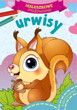 Maluszkowe malowanie Urwisy Malowanka Kolorowanka