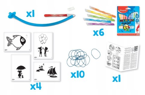 Maped Creativ StringArt Flamastry Dmuchane Mazaki