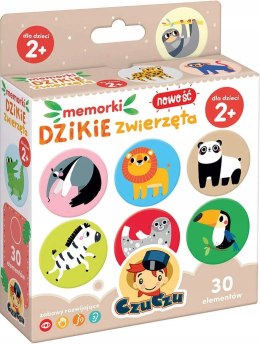 Memorki Dzikie Zwierzątka Dzieci 2+ Memory Czuczu