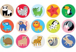 Memorki Dzikie Zwierzątka Dzieci 2+ Memory Czuczu