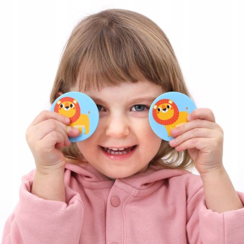 Memorki Dzikie Zwierzątka Dzieci 2+ Memory Czuczu