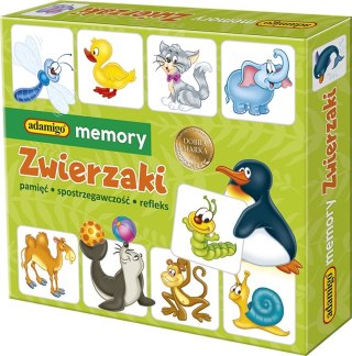 Memory Zwierzaki Pamięciowa Memo Pamięć Adamigo
