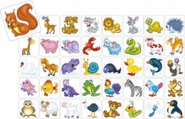 Memory Zwierzaki Pamięciowa Memo Pamięć Adamigo