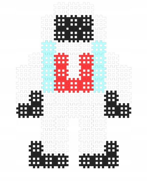 Micro Waffle Mini Wafle Astronauta 150 elementów