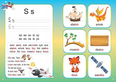 Mój Pierwszy Elementarz - Czytamy Metodą Sylabową Greg