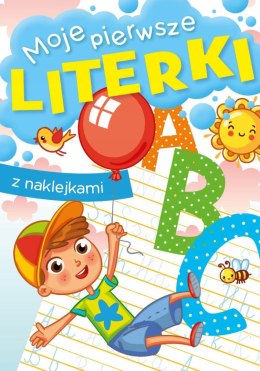 Moje Pierwsze Literki z Naklejkami Literki Pisanie