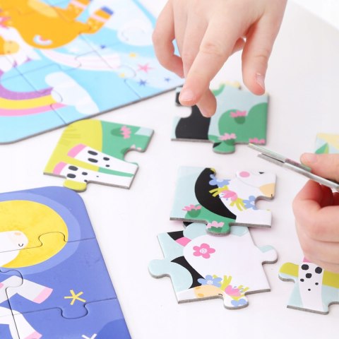 Moje Pierwsze Puzzle Układam Koniki Czu Czu 3+