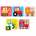 Moje Pierwsze Puzzle Układam Pojazdy Czu Czu 2+