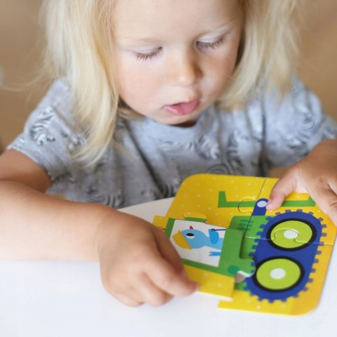 Moje Pierwsze Puzzle Układam Pojazdy Czu Czu 2+