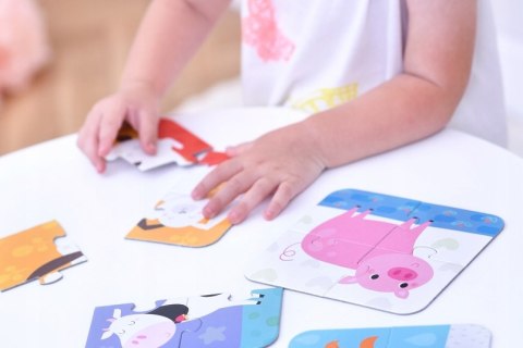 Moje Pierwsze Puzzle Układam Zwierzątka Czu Czu 2+