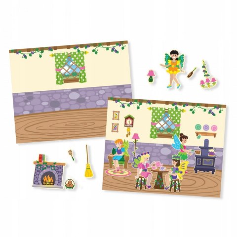 Naklejki Wielokrotnego Użytku Wróżki Melisa 18603