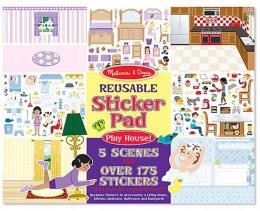 Naklejki Wielokrotnego Użytku Zabawa w Dom Melissa