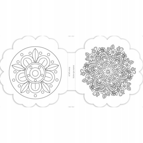 Niezwykłe mandale. Koloruje mama, koloruję ja Aksjomat