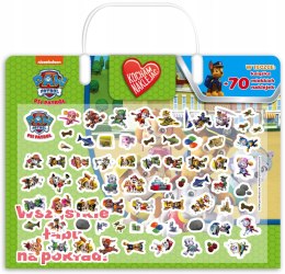 Psi Patrol Naklejki Wypukłe Kocham naklejać