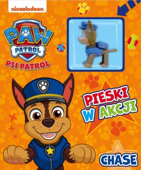 Psi Patrol Pieski w Akcji + Figurka Chase