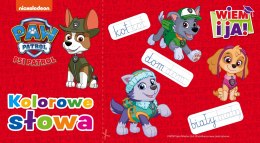 Psi Patrol Wiem i ja! Kolorowe słowa Piszę Litery