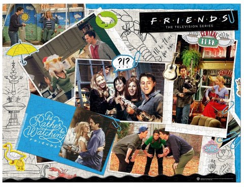 Puzzle 1000 Friends Przyjaciele Scrapbook