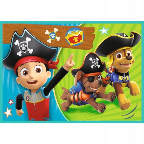 Puzzle 4w1 Psi Patrol 34346 Trefl 3+ 12,15,20,24 elementów Wesoła Ekpia