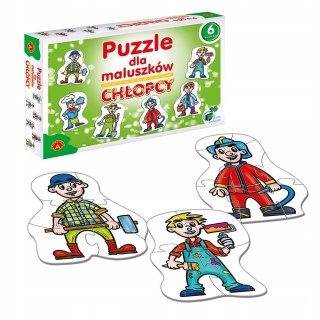 Puzzle dla Maluszków Chłopcy Zawody Alexander 2+