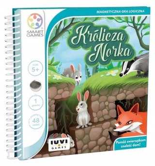 Smart Games Królicza Norka Magnetyczna Gra Logiczn