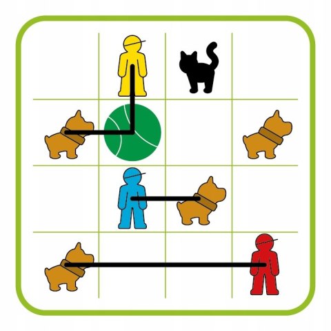 Smart Games Psiaki na Spacerze Gra Logiczna