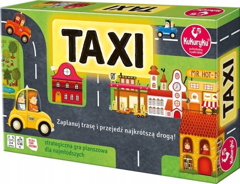 Strategiczna Gra Planszowa Taxi Adamigo Kukuryku