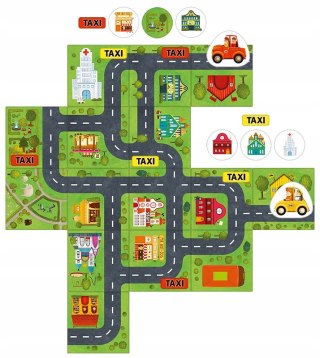 Strategiczna Gra Planszowa Taxi Adamigo Kukuryku