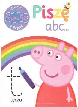 Świnka Peppa Ćwiczę z Peppą Piszę abc Literki