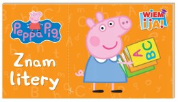 Świnka Peppa Wiem i ja! Znam litery Literki Piszę
