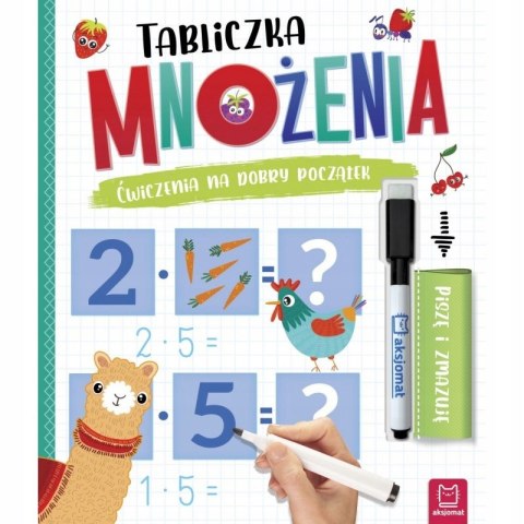 Tabliczka mnożenia Piszę i zmazuję Ćwiczenia Aksjomat