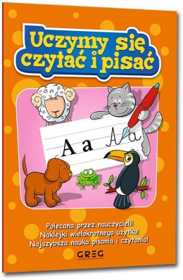 Uczymy Się Czytać i Pisać z Naklejkami Greg