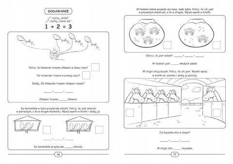 Uczymy się Liczyć z Naklejkami Greg