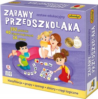 Zabawy Przedszkolaka Adamigo Zestaw Edukacyjny 3+