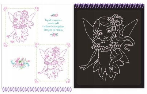 Zdrapywanka z rysikiem Wróżki Wydrapywanka