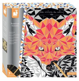 Zestaw Kreatywny Do Zdrapywania Animetrics Janod